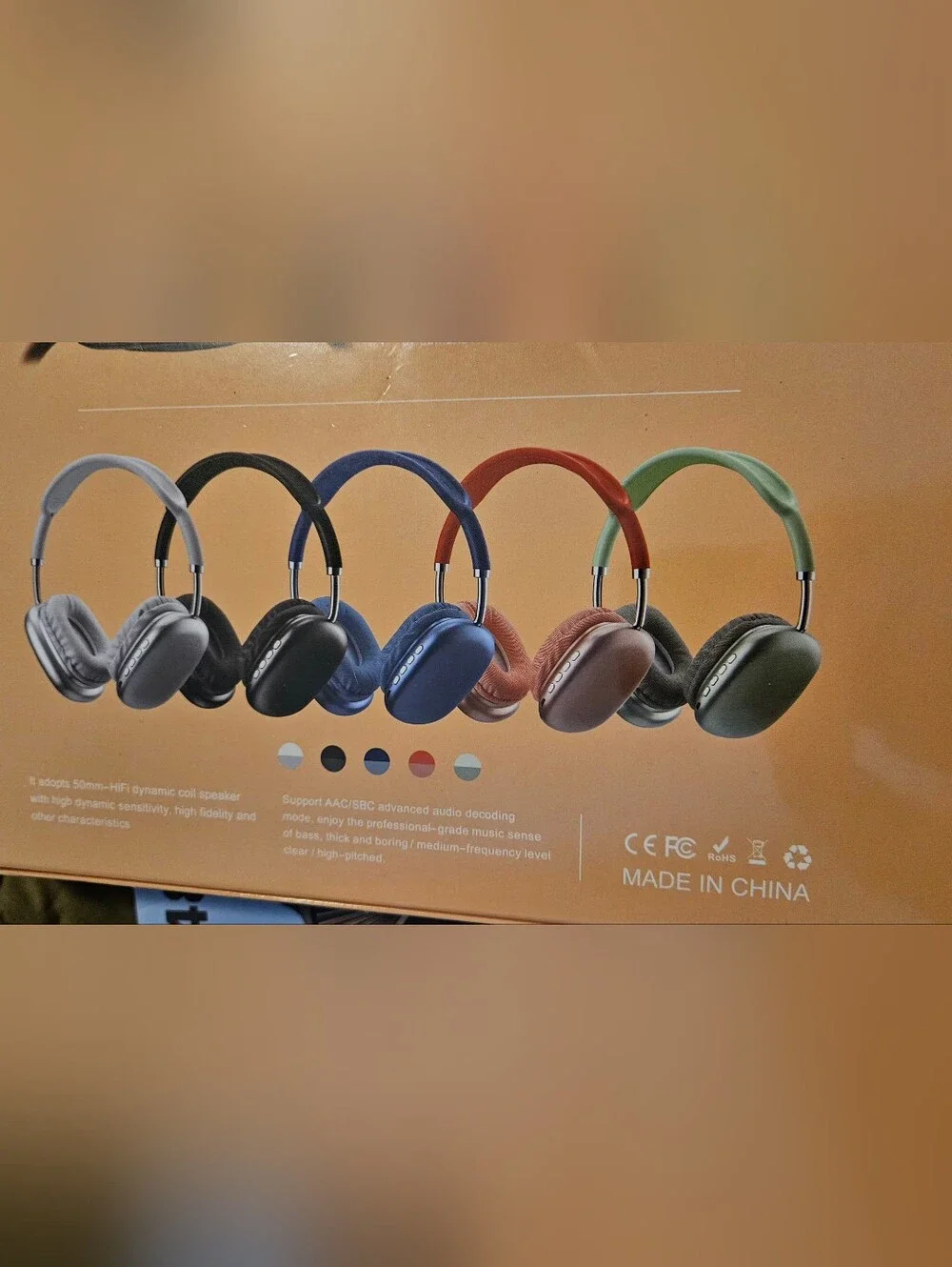 NIB P9 Series 11 Smartwatch & Wireless Over-Ear Headphones Combo